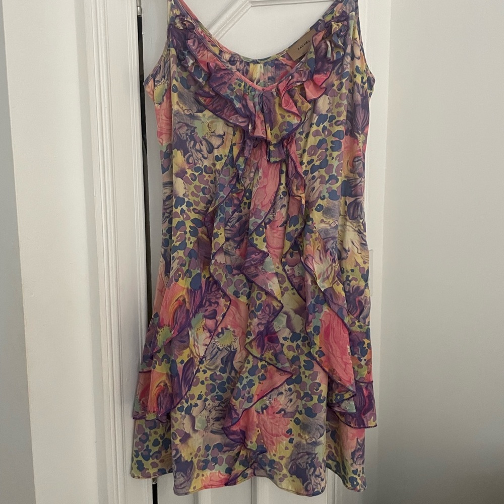 Kachel Printed Slip Dress